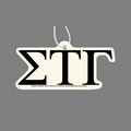 Paper Air Freshener W/ Tab - Greek Letters: Sigma Tau Gamma